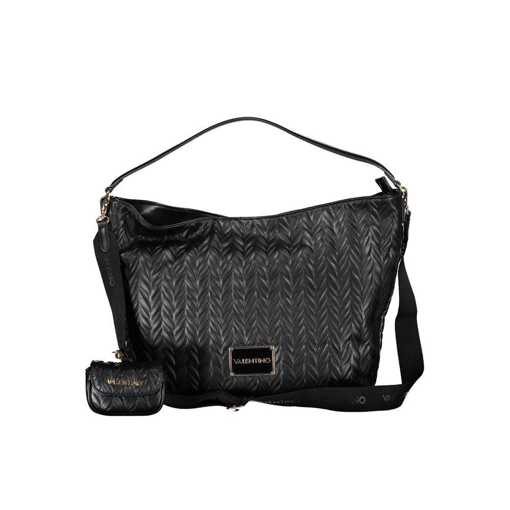 Valentino Bags Black Polyethylene Handbag - Arichezz.store