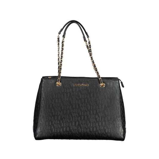 Valentino Bags Black Polyethylene Handbag - Arichezz.store