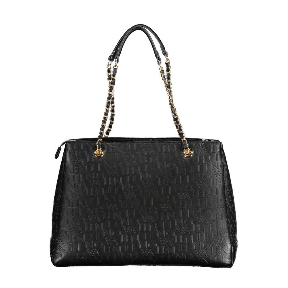 Valentino Bags Black Polyethylene Handbag - Arichezz.store