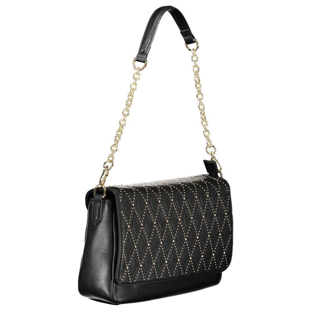 Valentino Bags Black Polyethylene Handbag - Arichezz.store