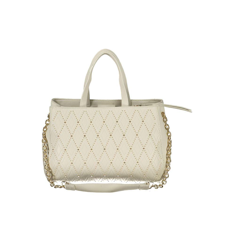 Valentino Bags White Polyethylene Handbag - Arichezz.store