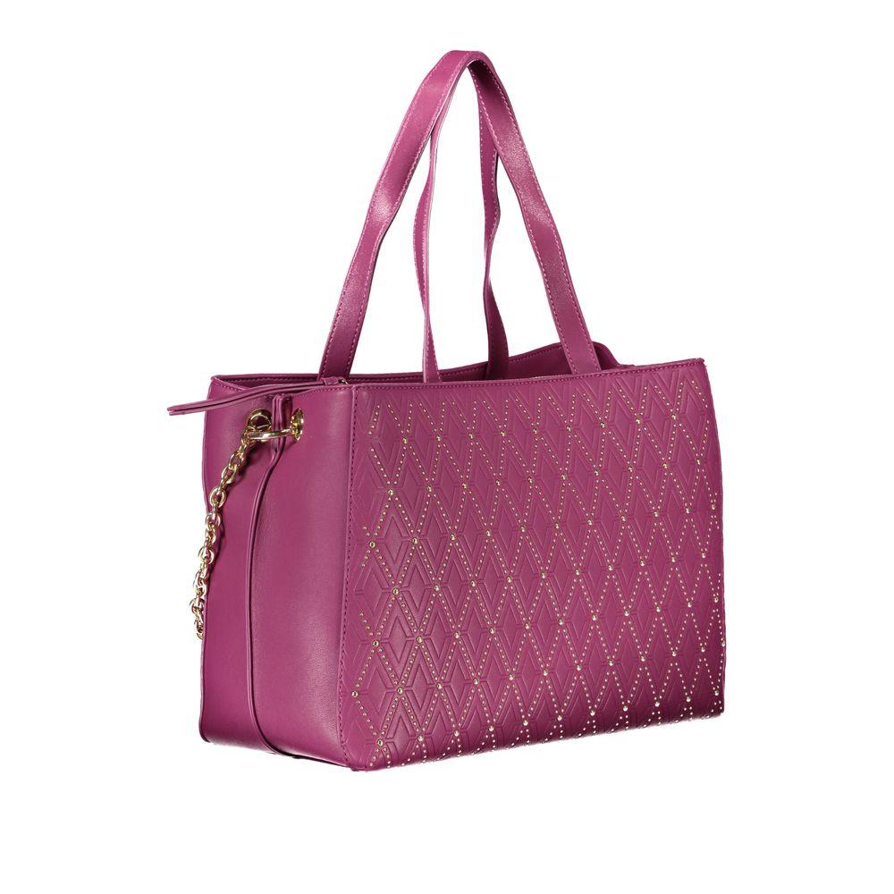 Valentino Bags Purple Polyethylene Handbag - Arichezz.store