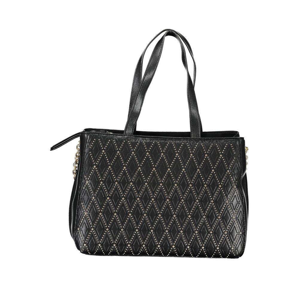 Valentino Bags Black Polyethylene Handbag - Arichezz.store