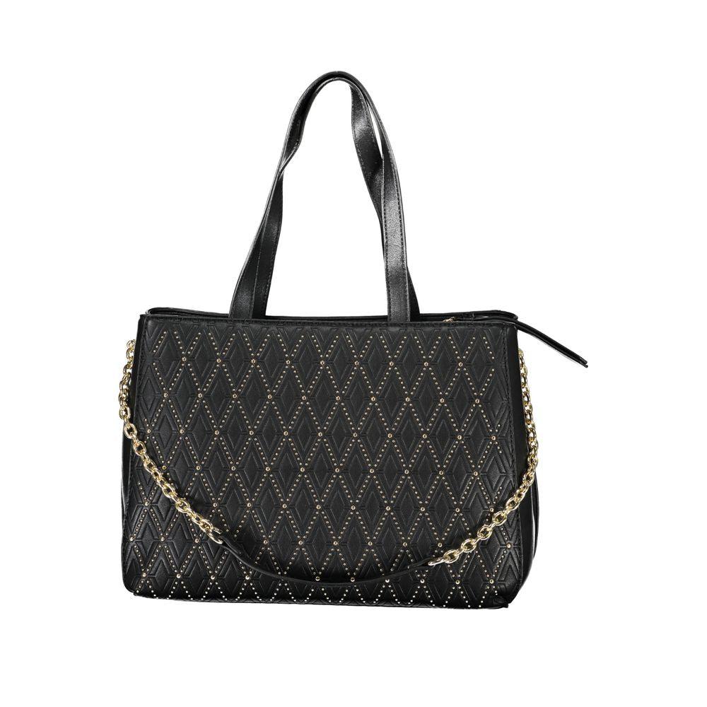 Valentino Bags Black Polyethylene Handbag - Arichezz.store