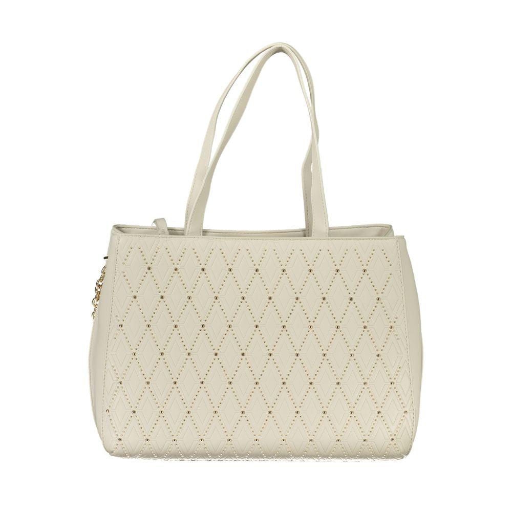 Valentino Bags White Polyethylene Handbag - Arichezz.store