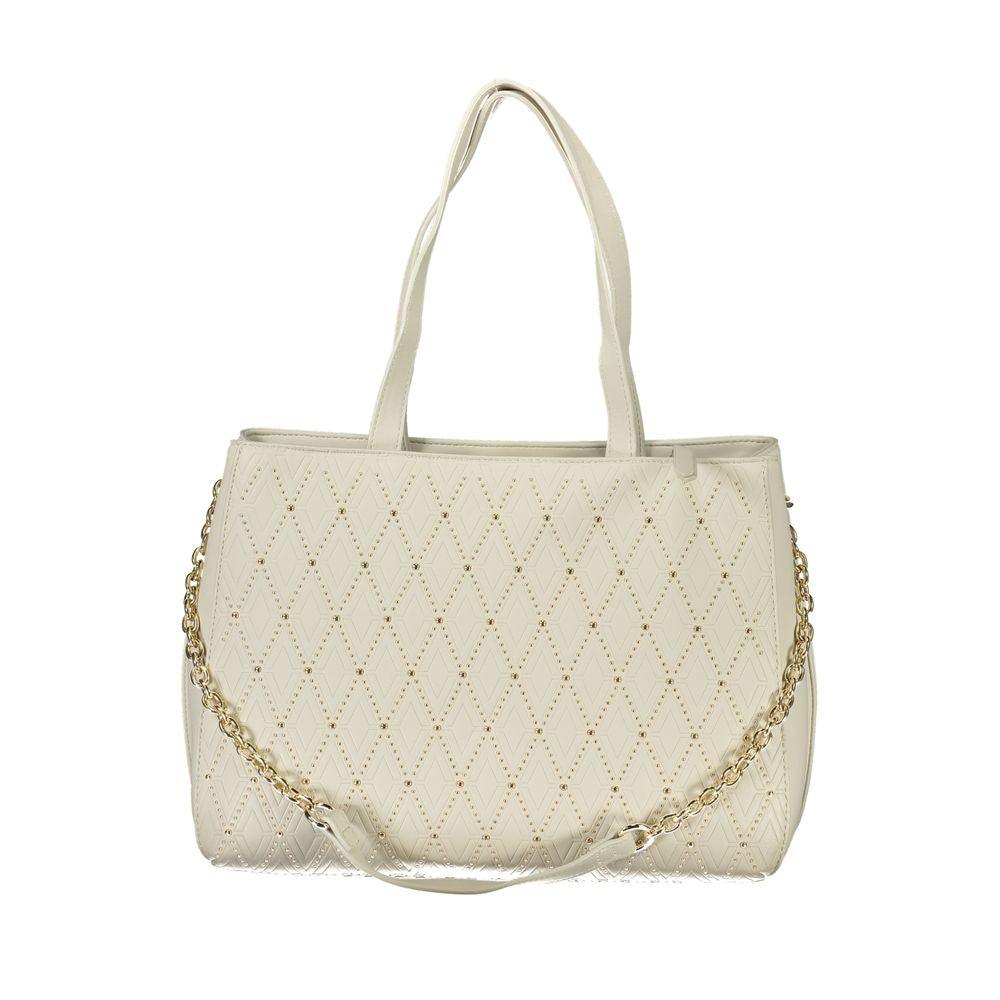 Valentino Bags White Polyethylene Handbag - Arichezz.store