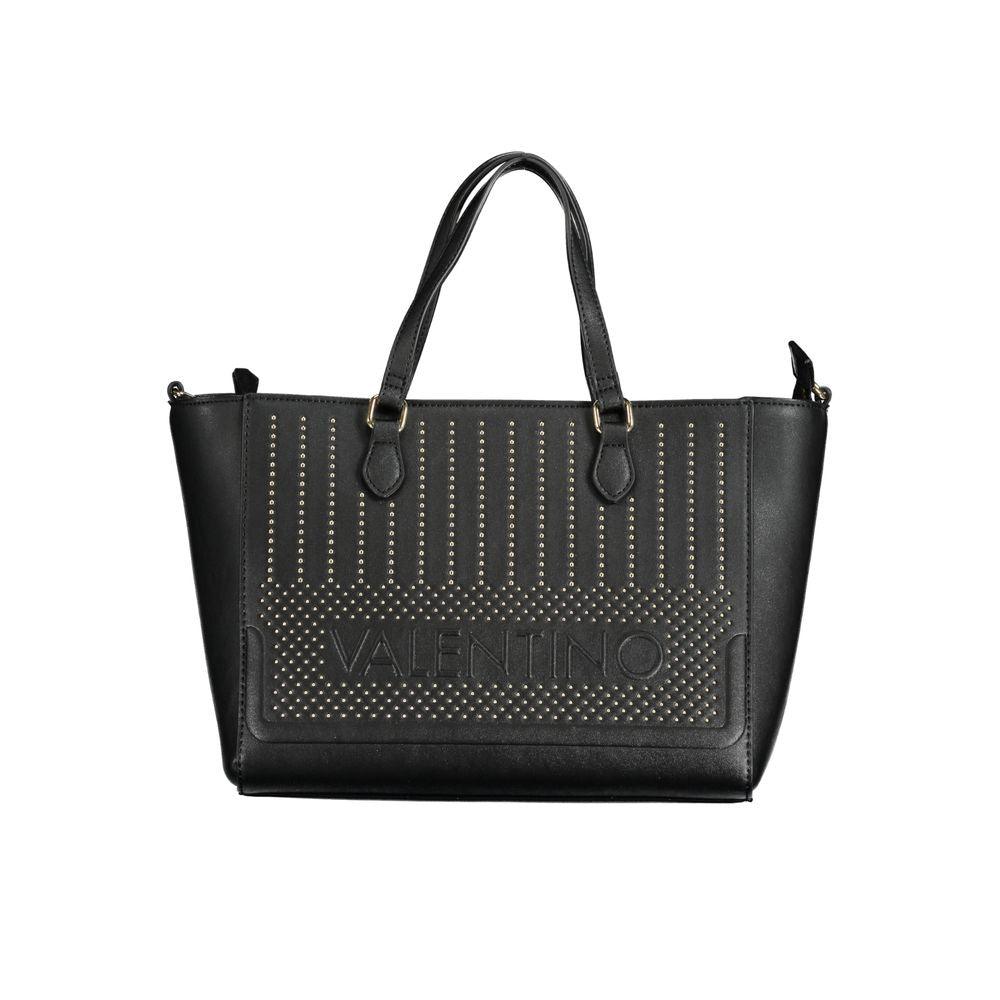 Valentino Bags Black Polyethylene Handbag - Arichezz.store