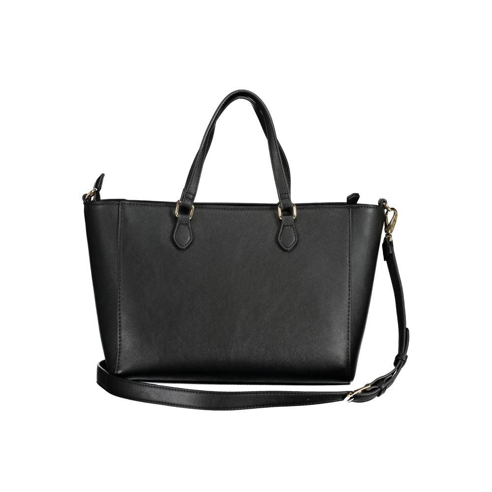 Valentino Bags Black Polyethylene Handbag - Arichezz.store