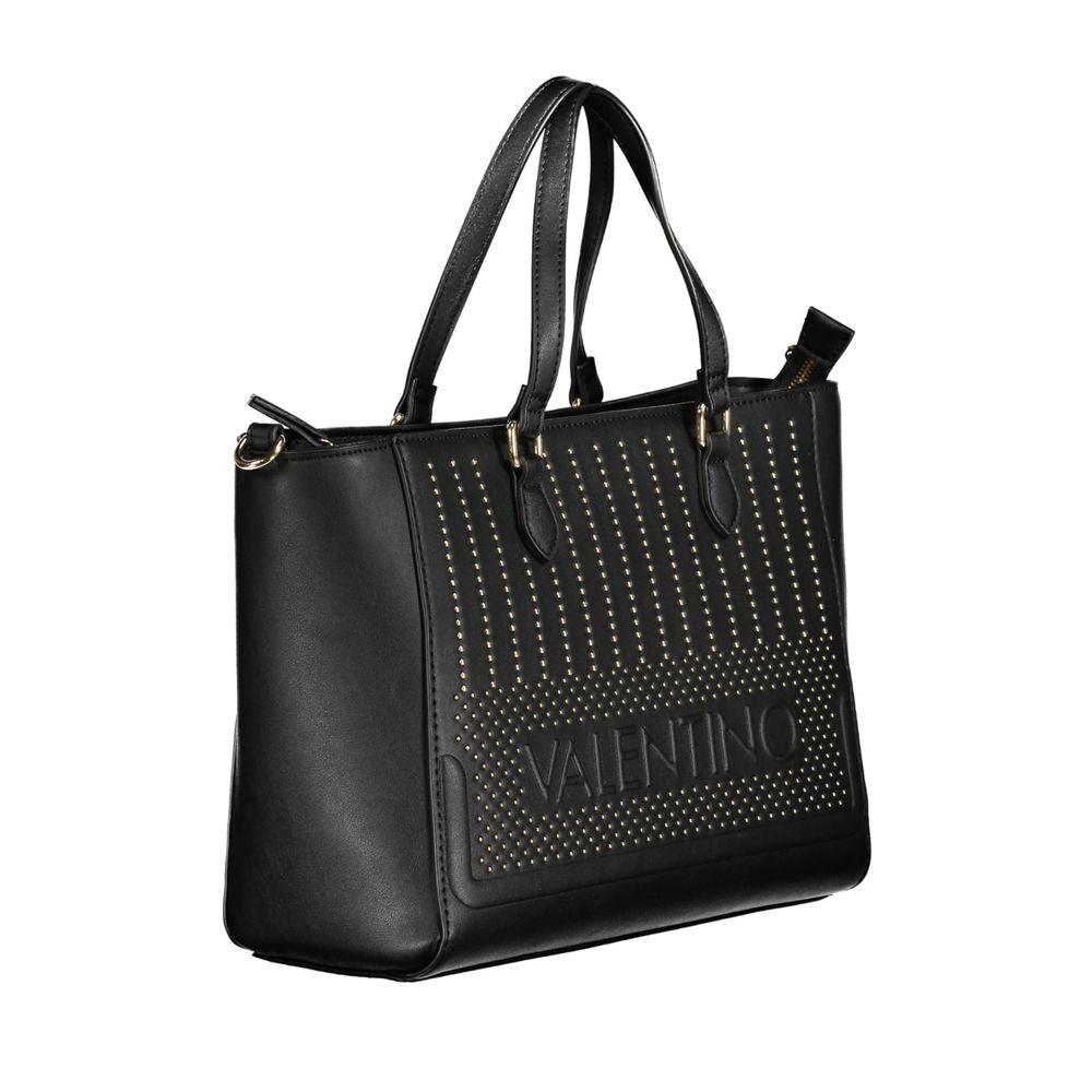 Valentino Bags Black Polyethylene Handbag - Arichezz.store