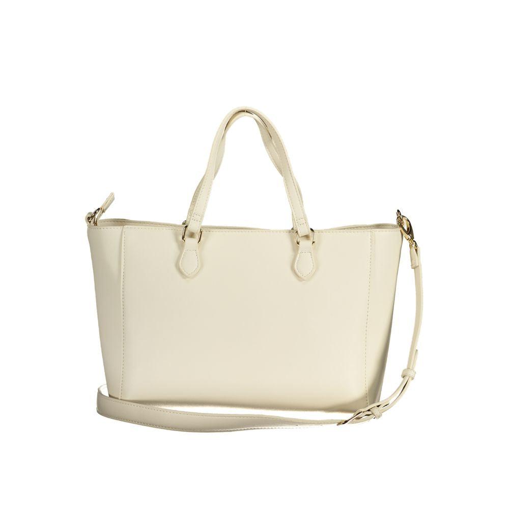 Valentino Bags White Polyethylene Handbag - Arichezz.store