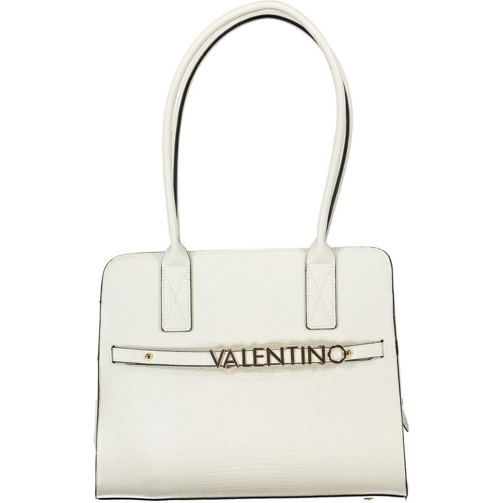 Valentino Bags White Polyethylene Handbag - Arichezz.store