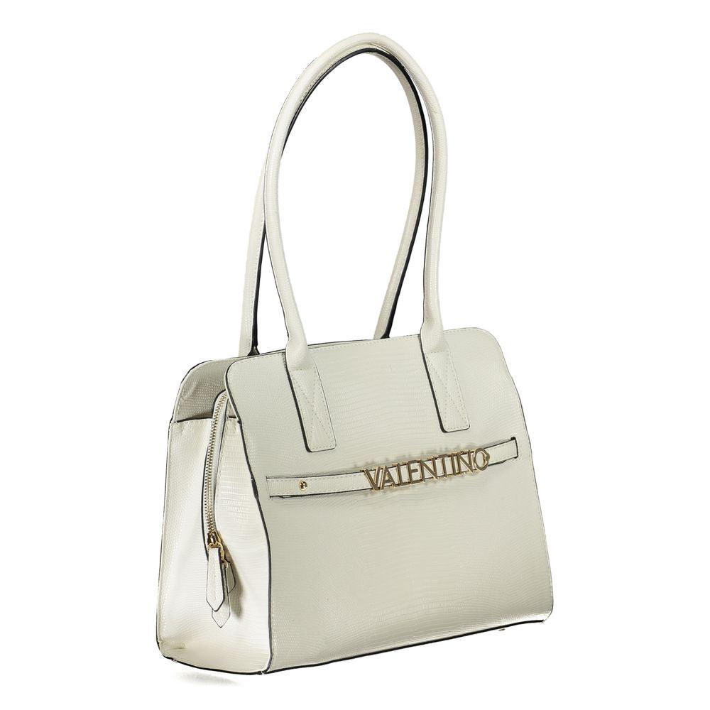 Valentino Bags White Polyethylene Handbag - Arichezz.store