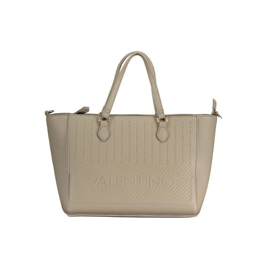 Valentino Bags Beige Polyethylene Handbag - Arichezz.store