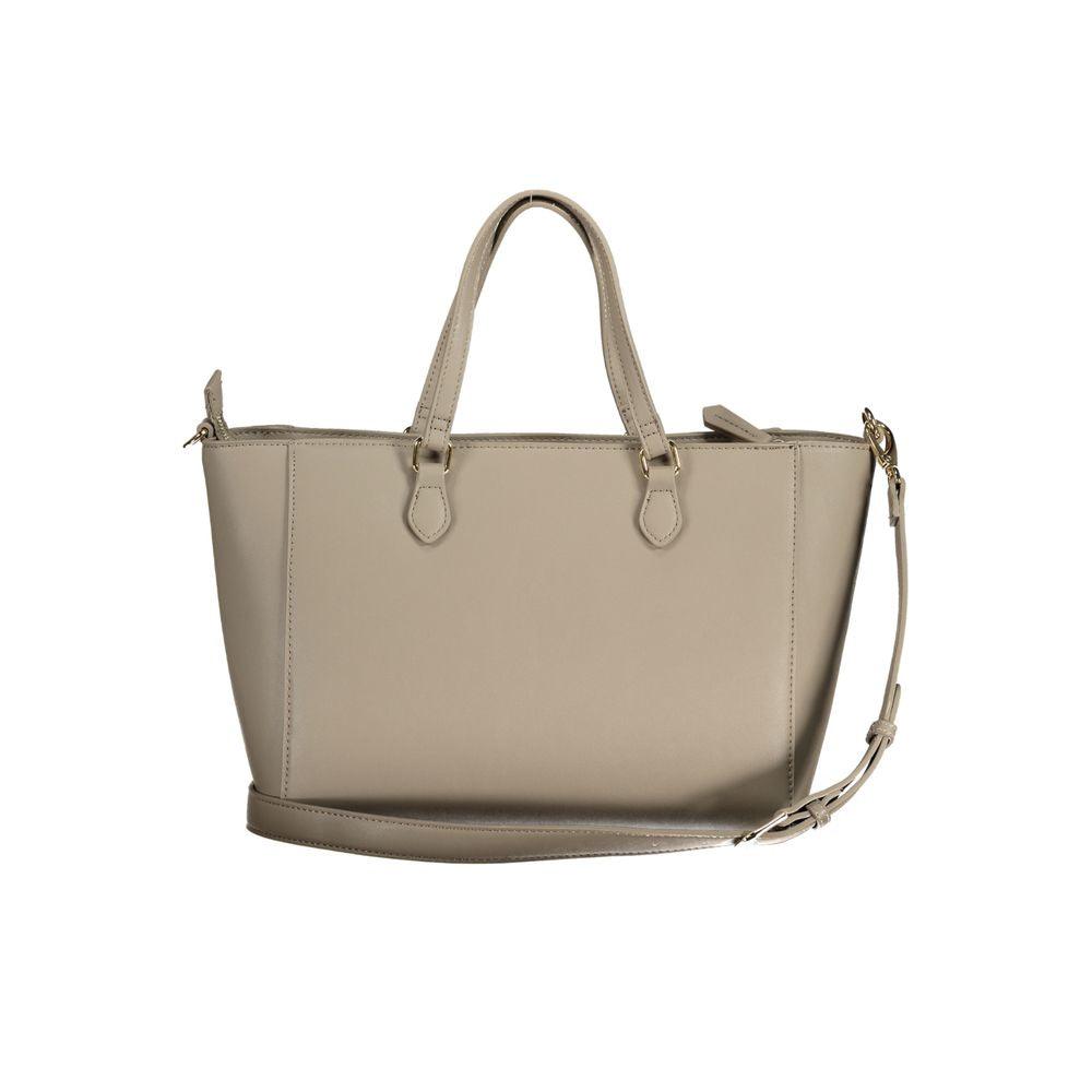 Valentino Bags Beige Polyethylene Handbag - Arichezz.store