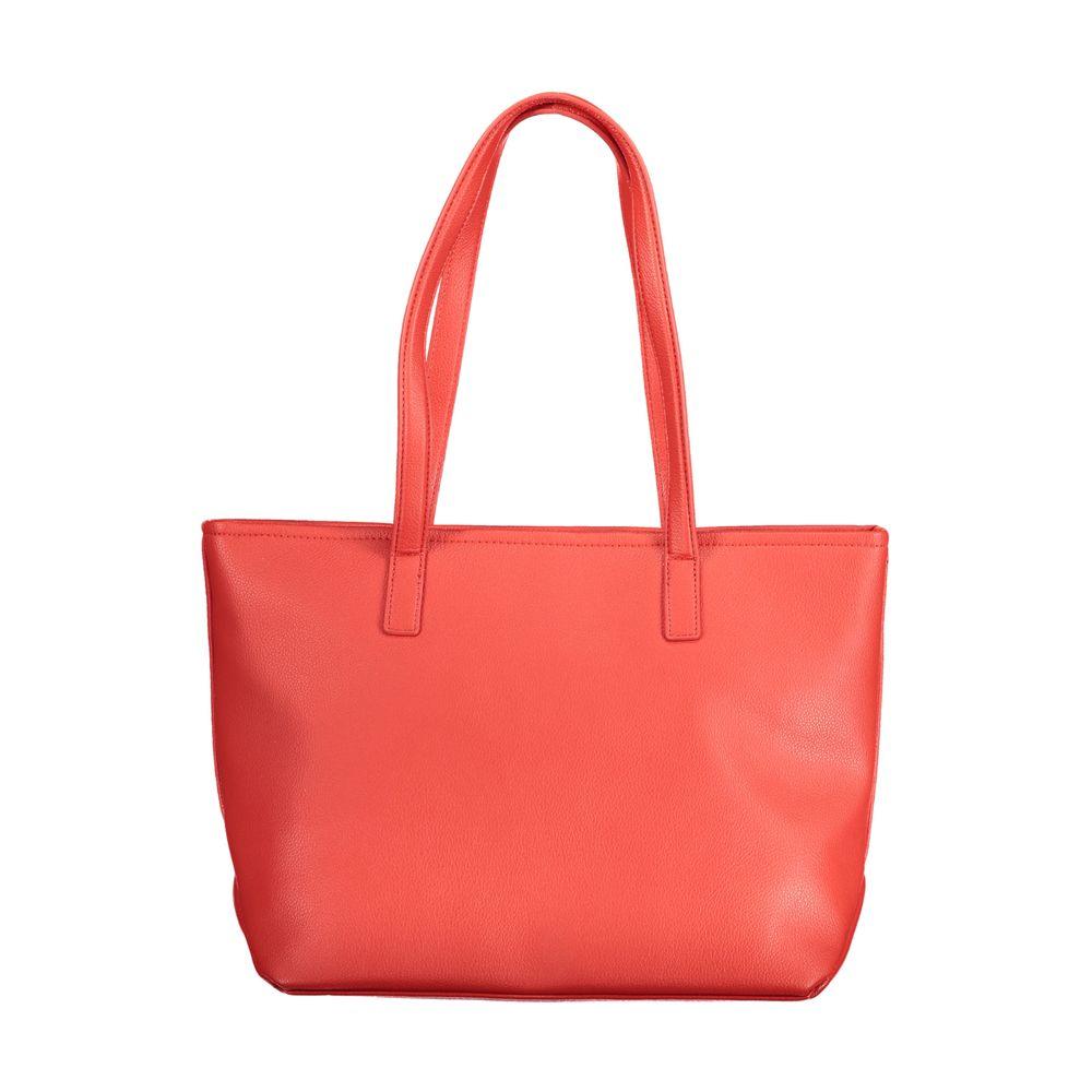 Valentino Bags Red Polyethylene Handbag - Arichezz.store