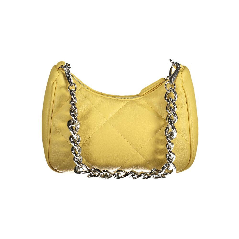 Valentino Bags Yellow Polyethylene Handbag - Arichezz.store