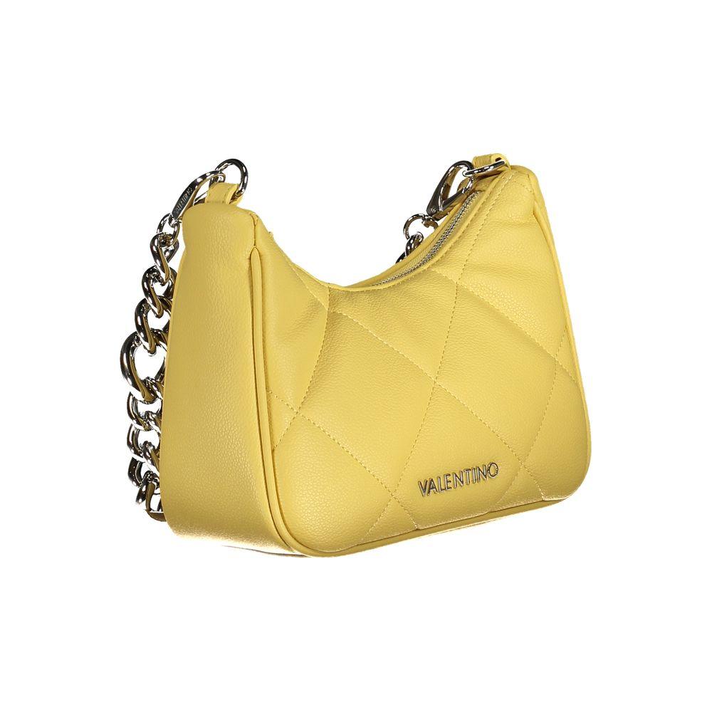 Valentino Bags Yellow Polyethylene Handbag - Arichezz.store