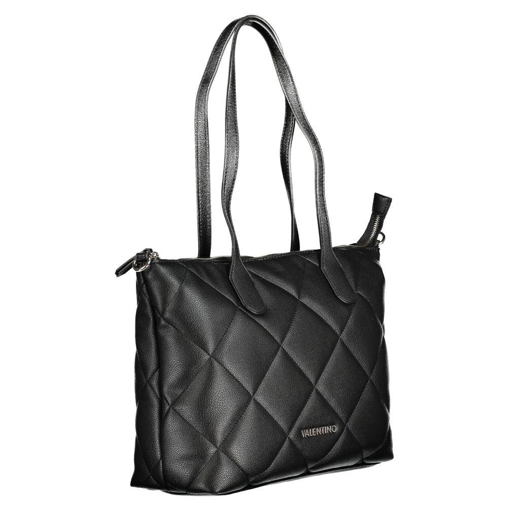 Valentino Bags Black Polyethylene Handbag - Arichezz.store