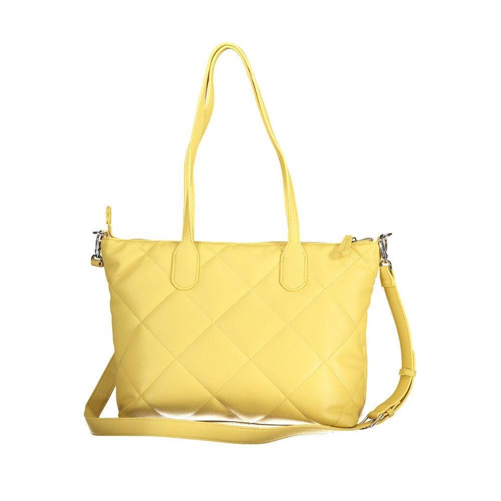 Valentino Bags Yellow Polyethylene Handbag - Arichezz.store