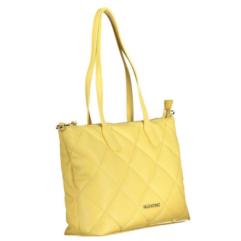 Valentino Bags Yellow Polyethylene Handbag - Arichezz.store