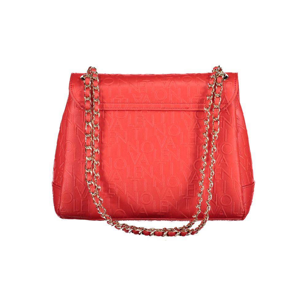 Valentino Bags Red Polyethylene Handbag - Arichezz.store