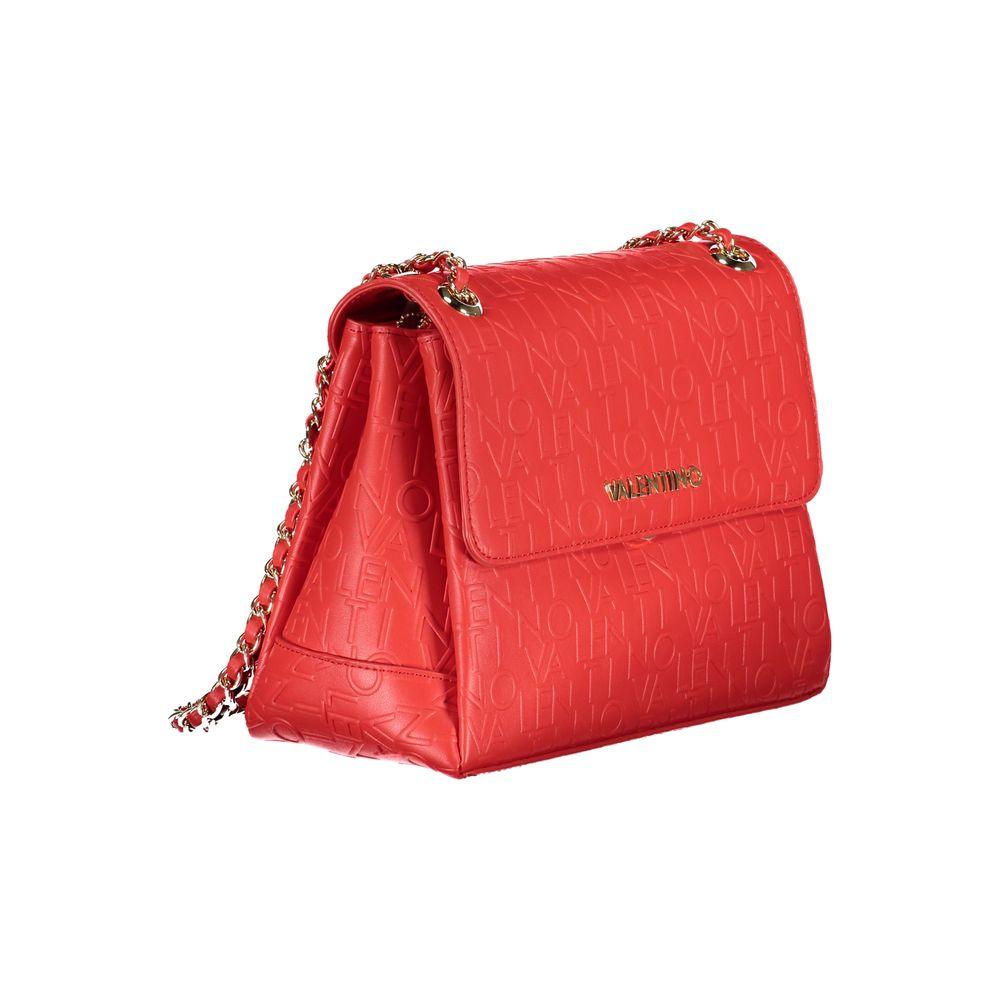 Valentino Bags Red Polyethylene Handbag - Arichezz.store