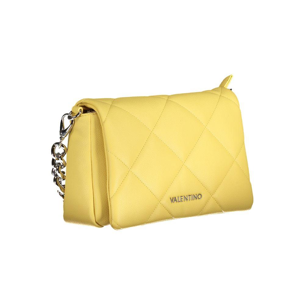 Valentino Bags Yellow Polyethylene Handbag - Arichezz.store