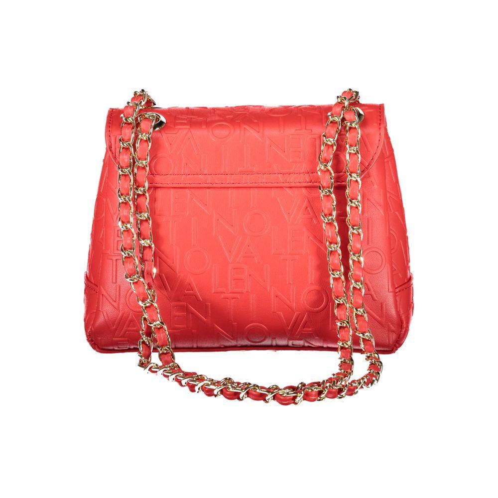 Valentino Bags Red Polyethylene Handbag - Arichezz.store