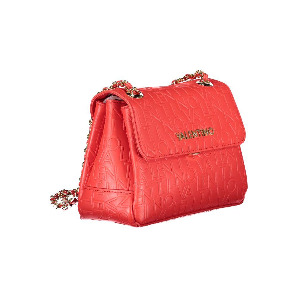 Valentino Bags Red Polyethylene Handbag - Arichezz.store