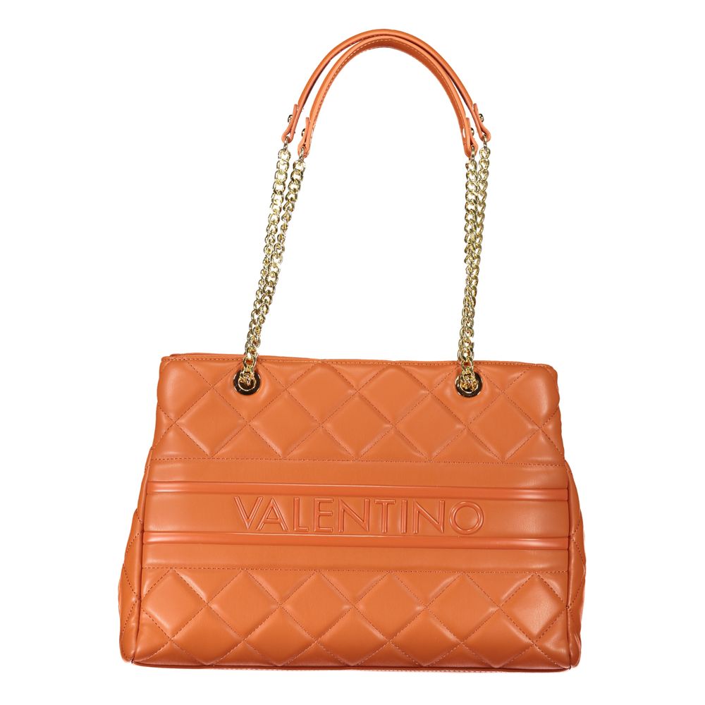 Valentino Bags Orange Polyethylene Handbag - Arichezz.store