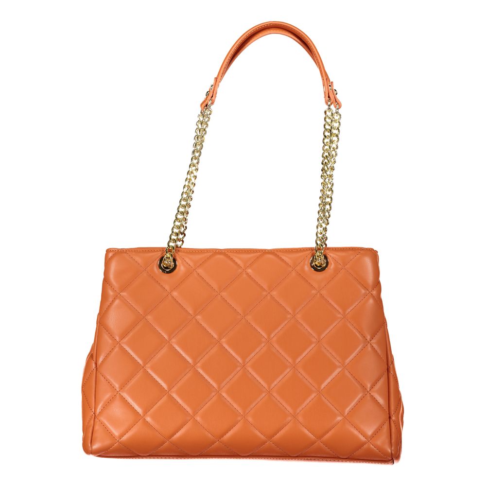 Valentino Bags Orange Polyethylene Handbag - Arichezz.store