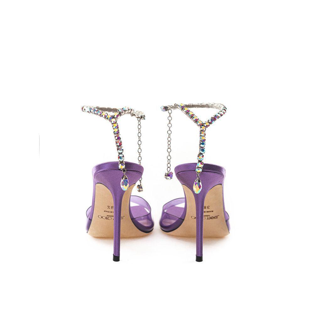 Jimmy Choo Purple Raso Sandal - Arichezz.store