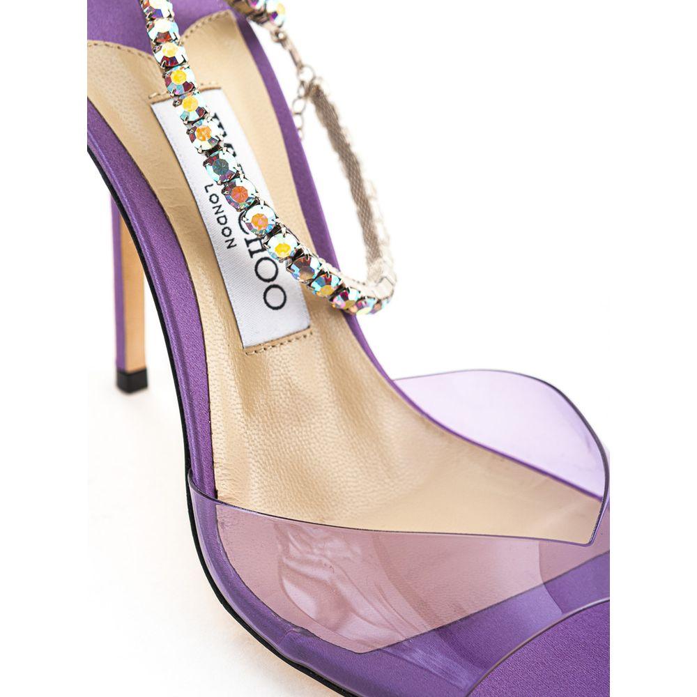 Jimmy Choo Purple Raso Sandal - Arichezz.store