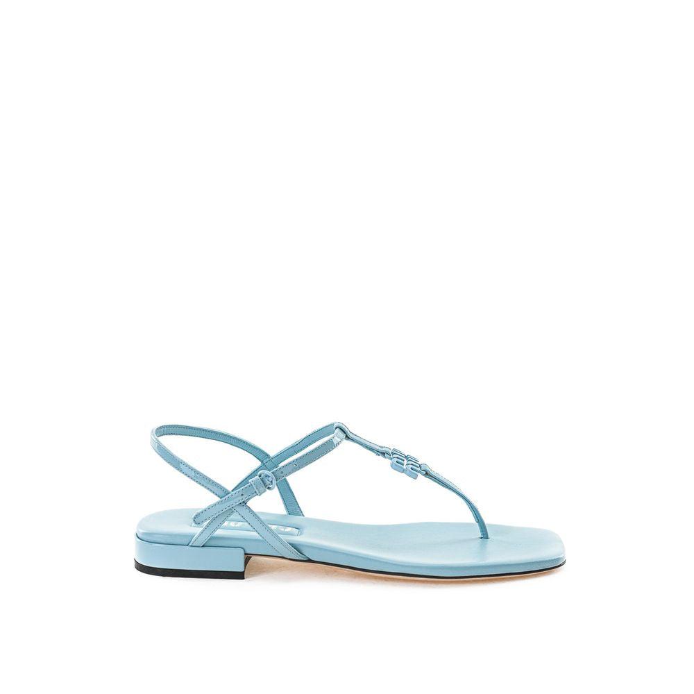 Miu Miu Light Blue Vernice Sandal - Arichezz.store