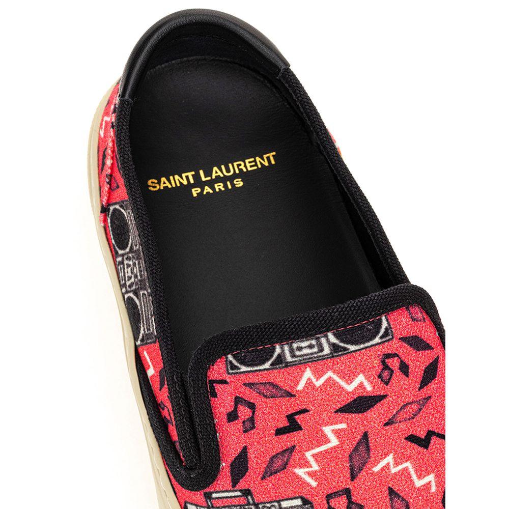 Saint Laurent Pink Cotton Sneaker - Arichezz.store