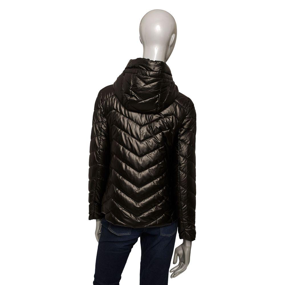 Baldinini Trend Black Polyester Women Jacket - Arichezz.store