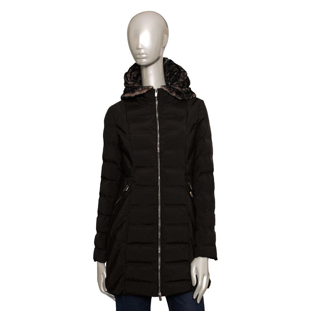 Baldinini Trend Black Polyester Women Jacket - Arichezz.store