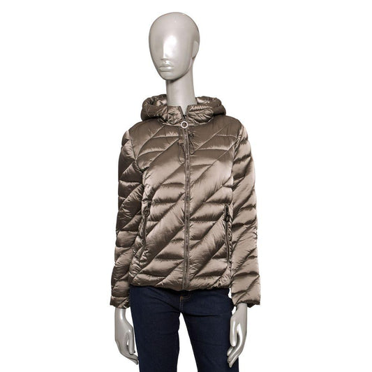 Baldinini Trend Gray Polyester Women Jacket - Arichezz.store