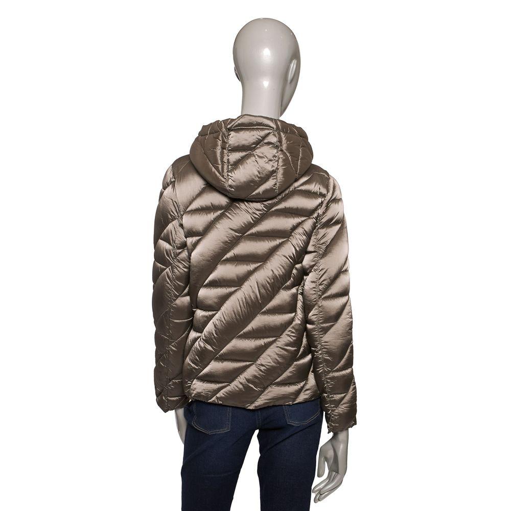 Baldinini Trend Gray Polyester Women Jacket - Arichezz.store