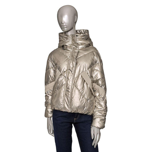 Baldinini Trend Silver Polyester Women Jacket - Arichezz.store