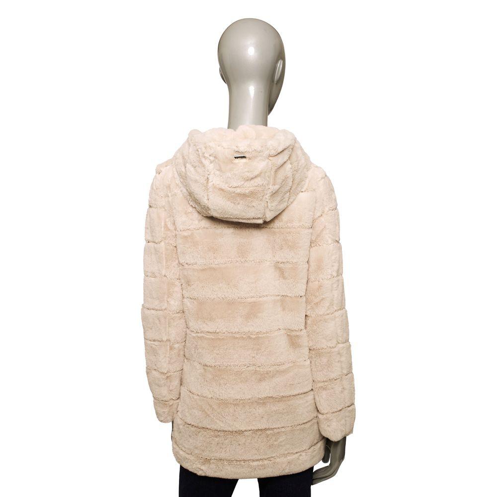 Baldinini Trend Beige Polyester Women Coat