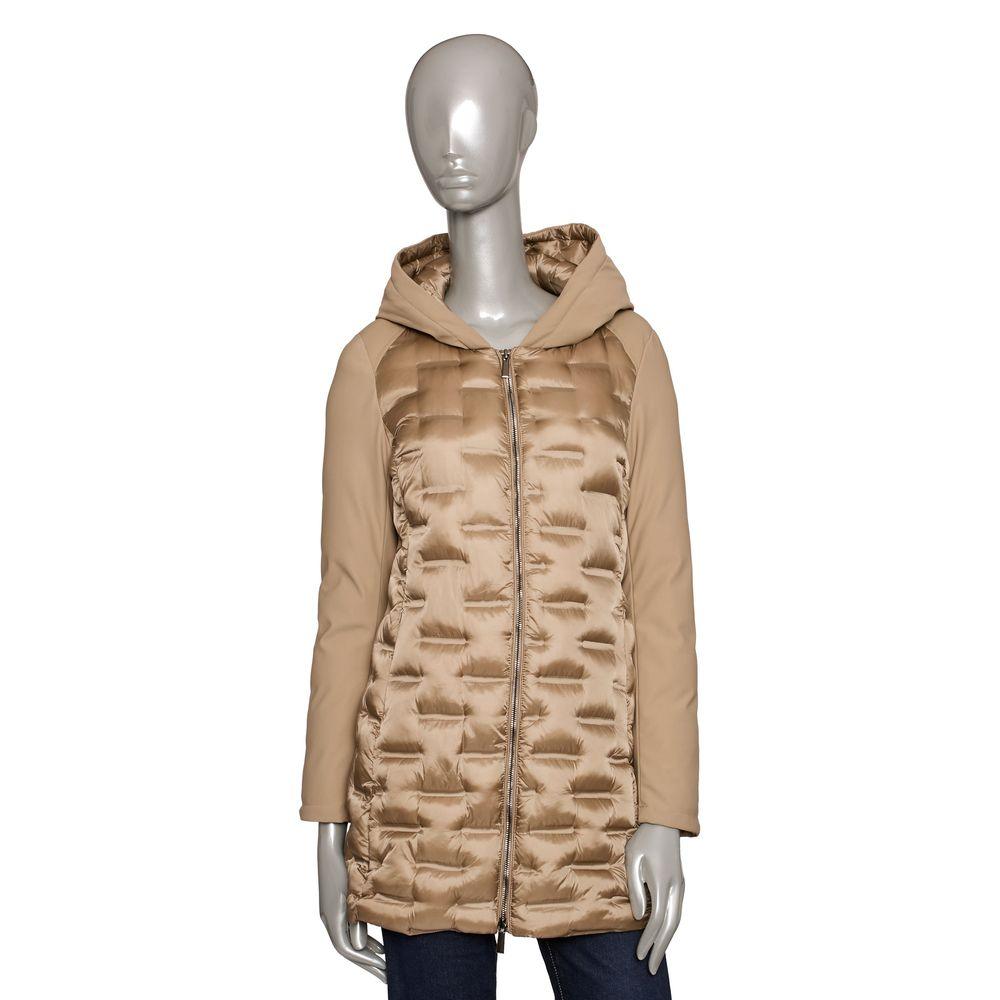 Baldinini Trend Beige Polyester Women Jacket - Arichezz.store