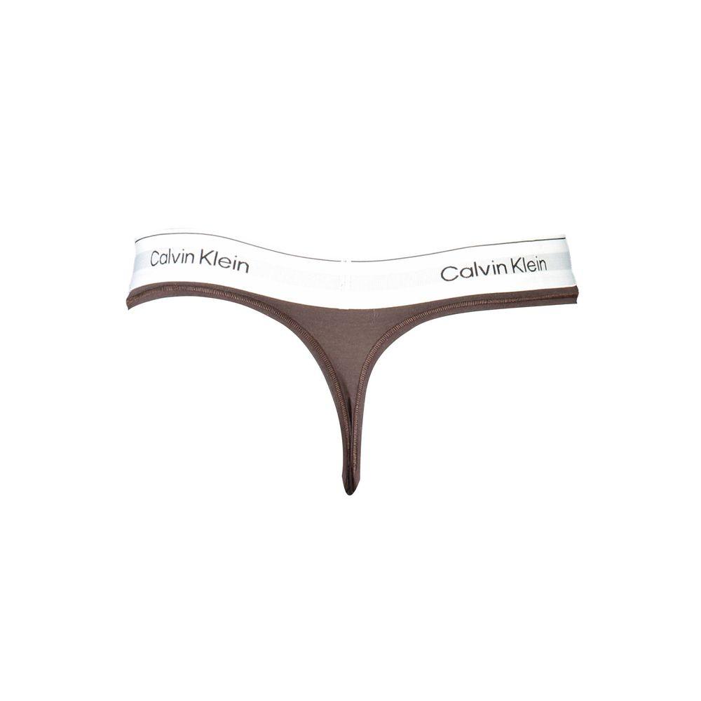 Calvin Klein Brown Cotton Underwear - Arichezz.store