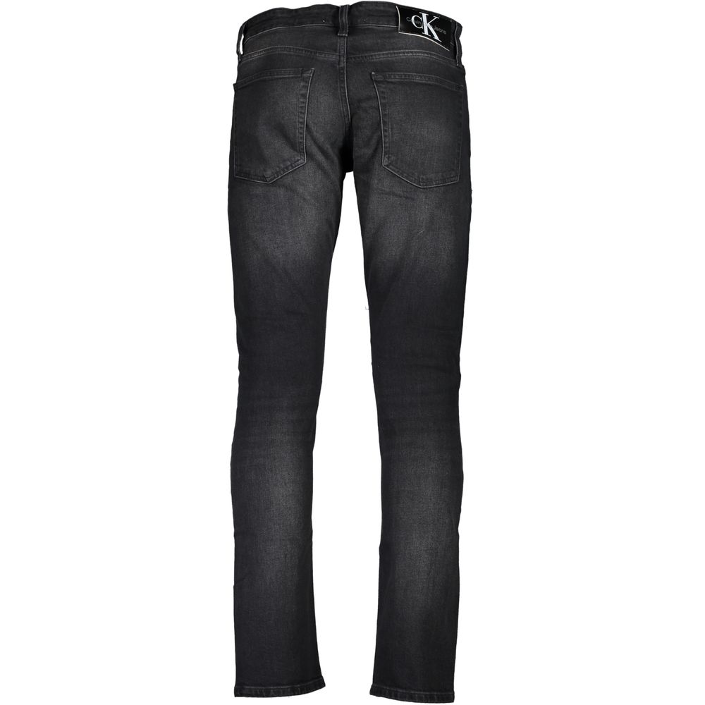 Calvin Klein Black Cotton Jeans & Pant - Arichezz.store