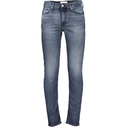 Calvin Klein Blue Cotton Jeans & Pant - Arichezz.store