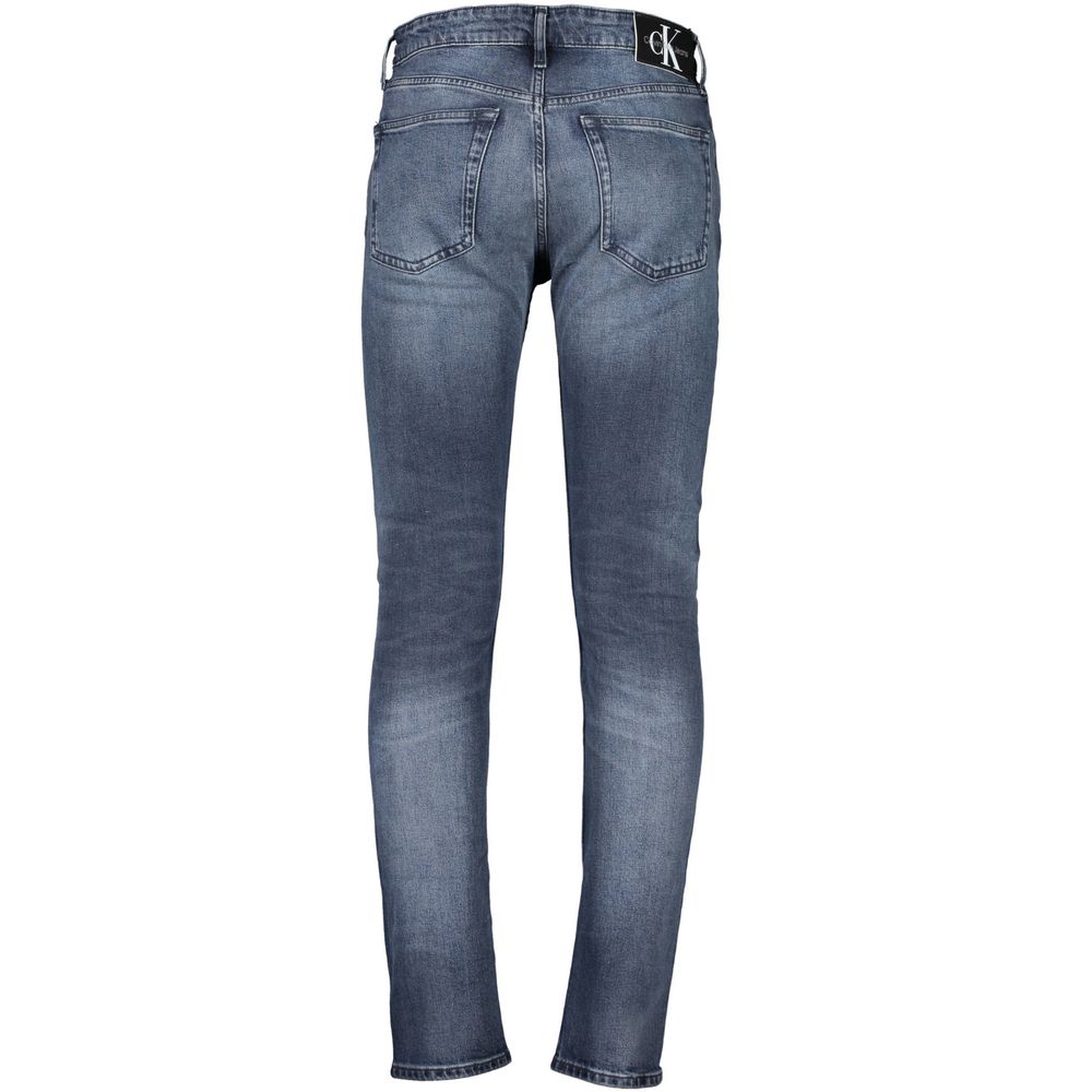 Calvin Klein Blue Cotton Jeans & Pant - Arichezz.store