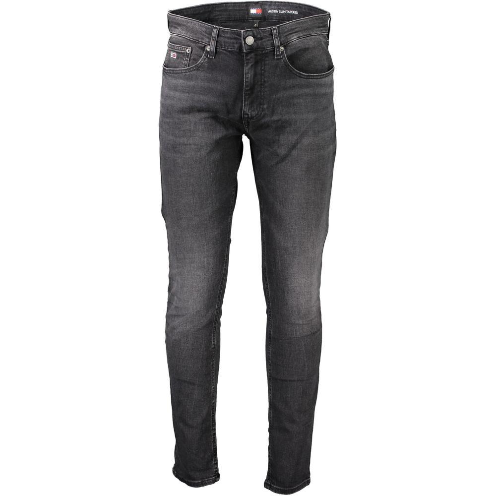 Tommy Hilfiger Black Cotton Jeans & Pant - Arichezz.store