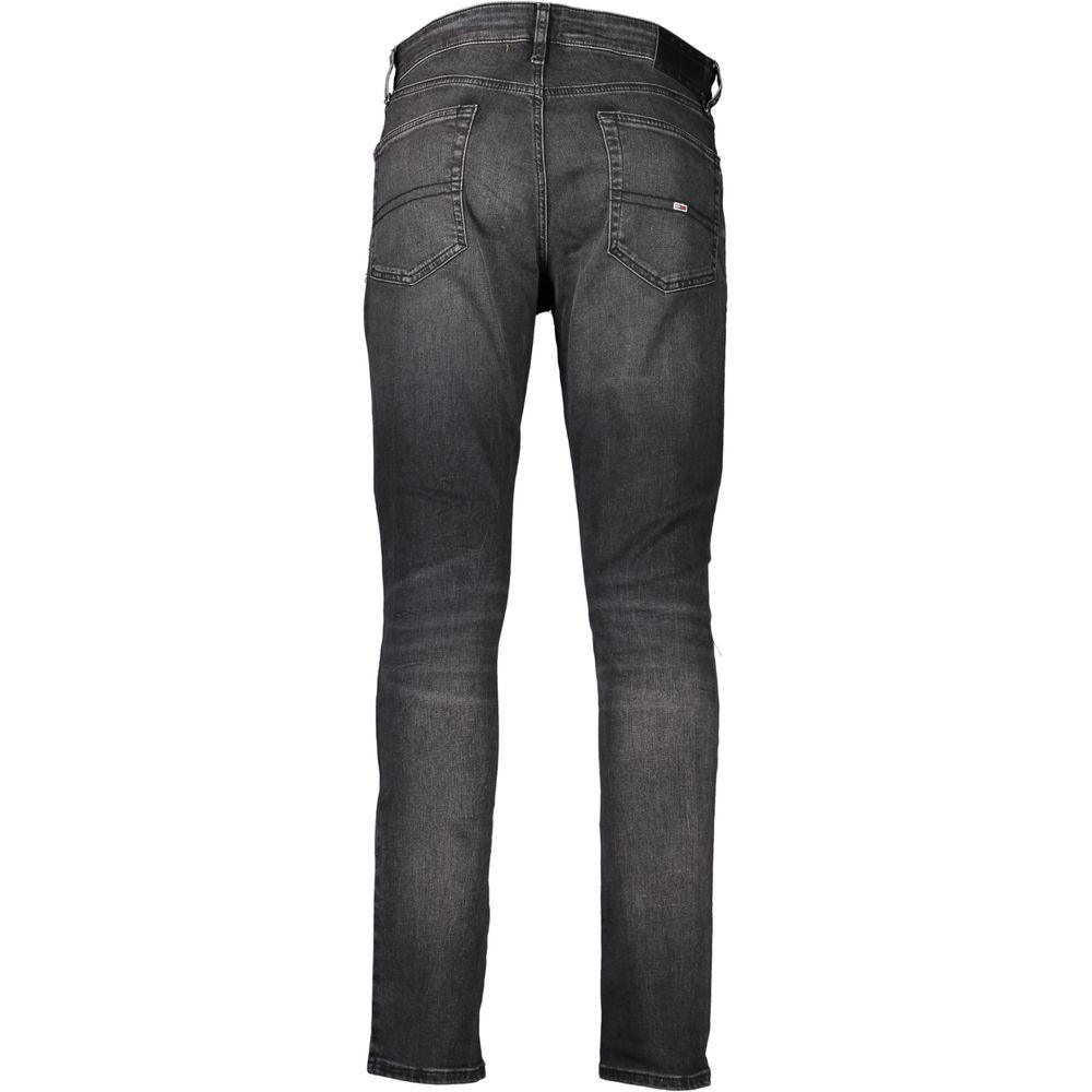 Tommy Hilfiger Black Cotton Jeans & Pant - Arichezz.store