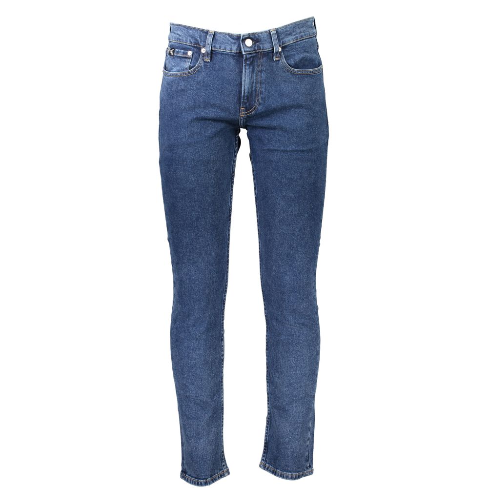 Calvin Klein Blue Cotton Jeans & Pant - Arichezz.store