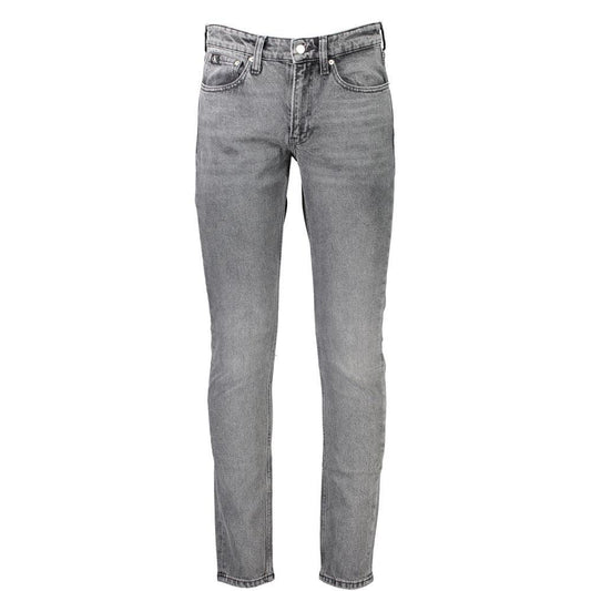 Calvin Klein Gray Cotton Jeans & Pant - Arichezz.store